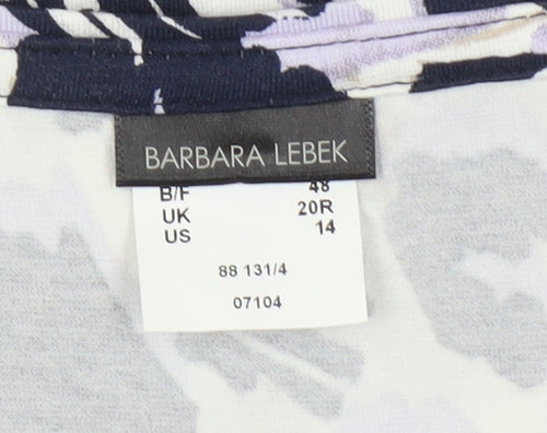 Barbara Lebek Women's Multicoloured T-Shirt Size 20
