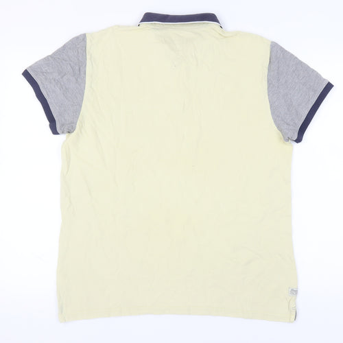 Next Men's Multicoloured Polo Shirt L Short Sleeve