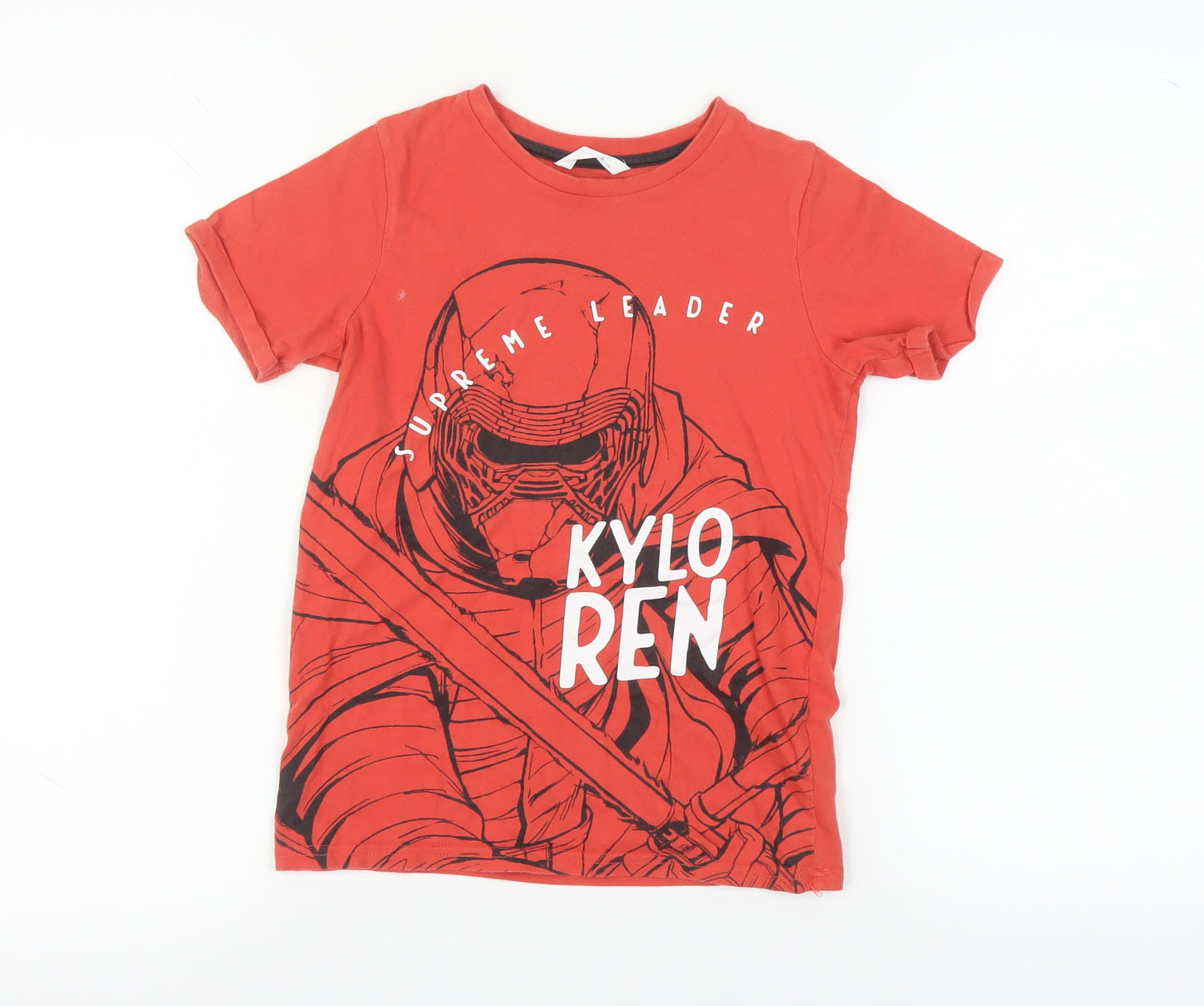 Marks and Spencer Boys Red Star Wars T-Shirt 8-9 Years