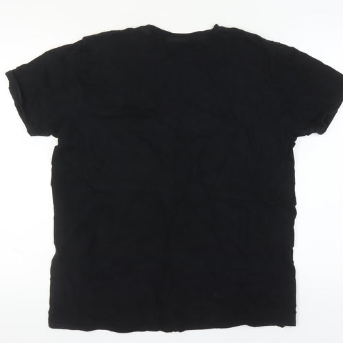 Marvel Men's Black Spider-Man Graphic Tee L