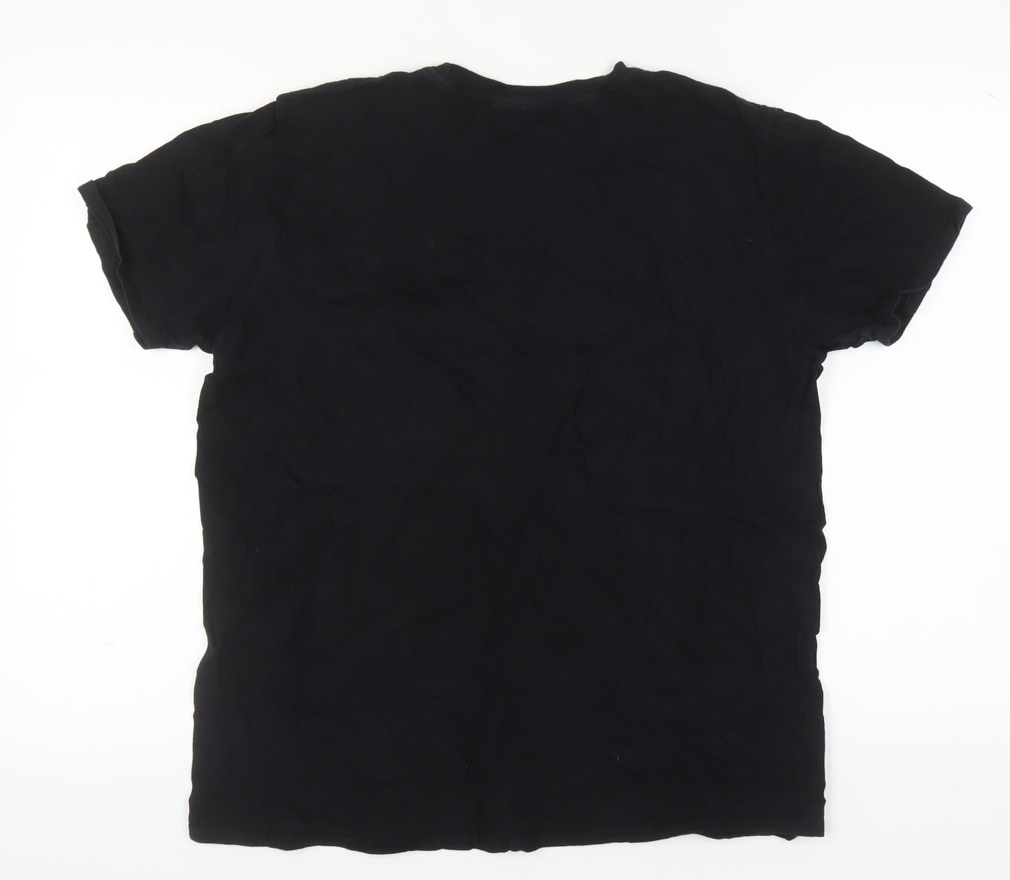 Marvel Men's Black Spider-Man Graphic Tee L