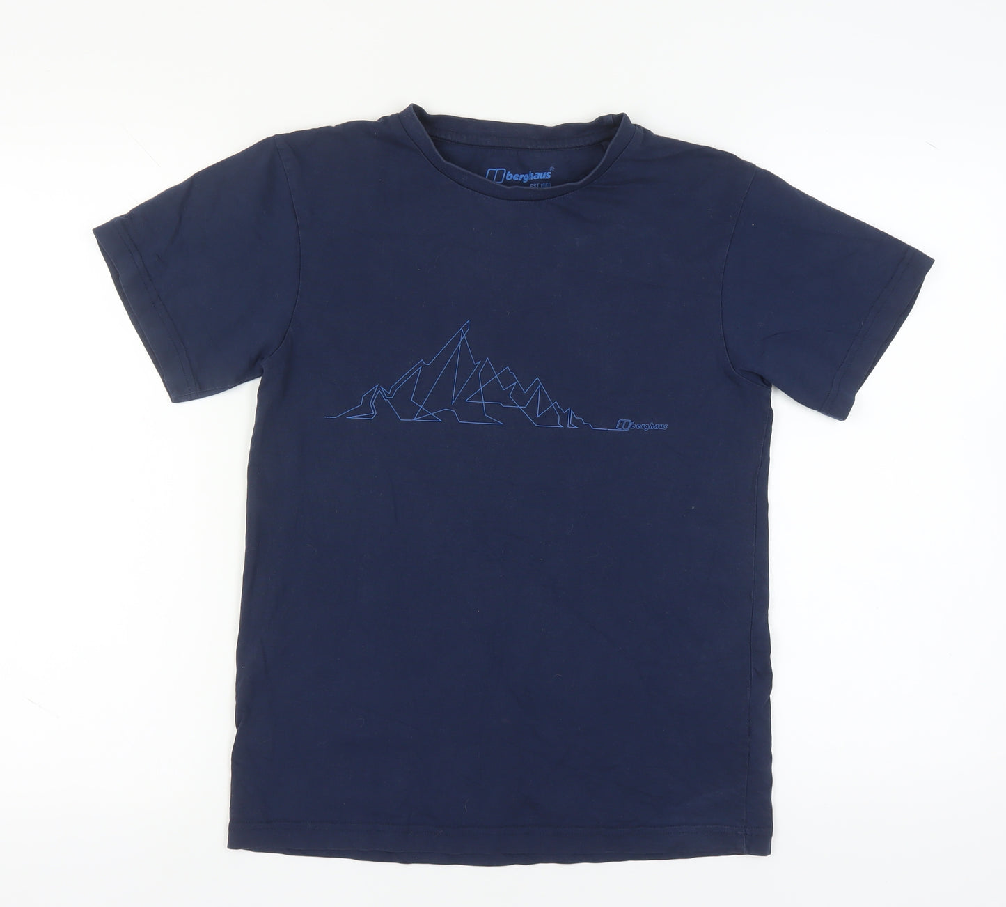 Berghaus Men's Blue XS Graphic Print T-Shirt