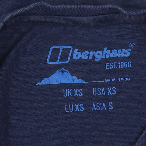 Berghaus Men's Blue XS Graphic Print T-Shirt
