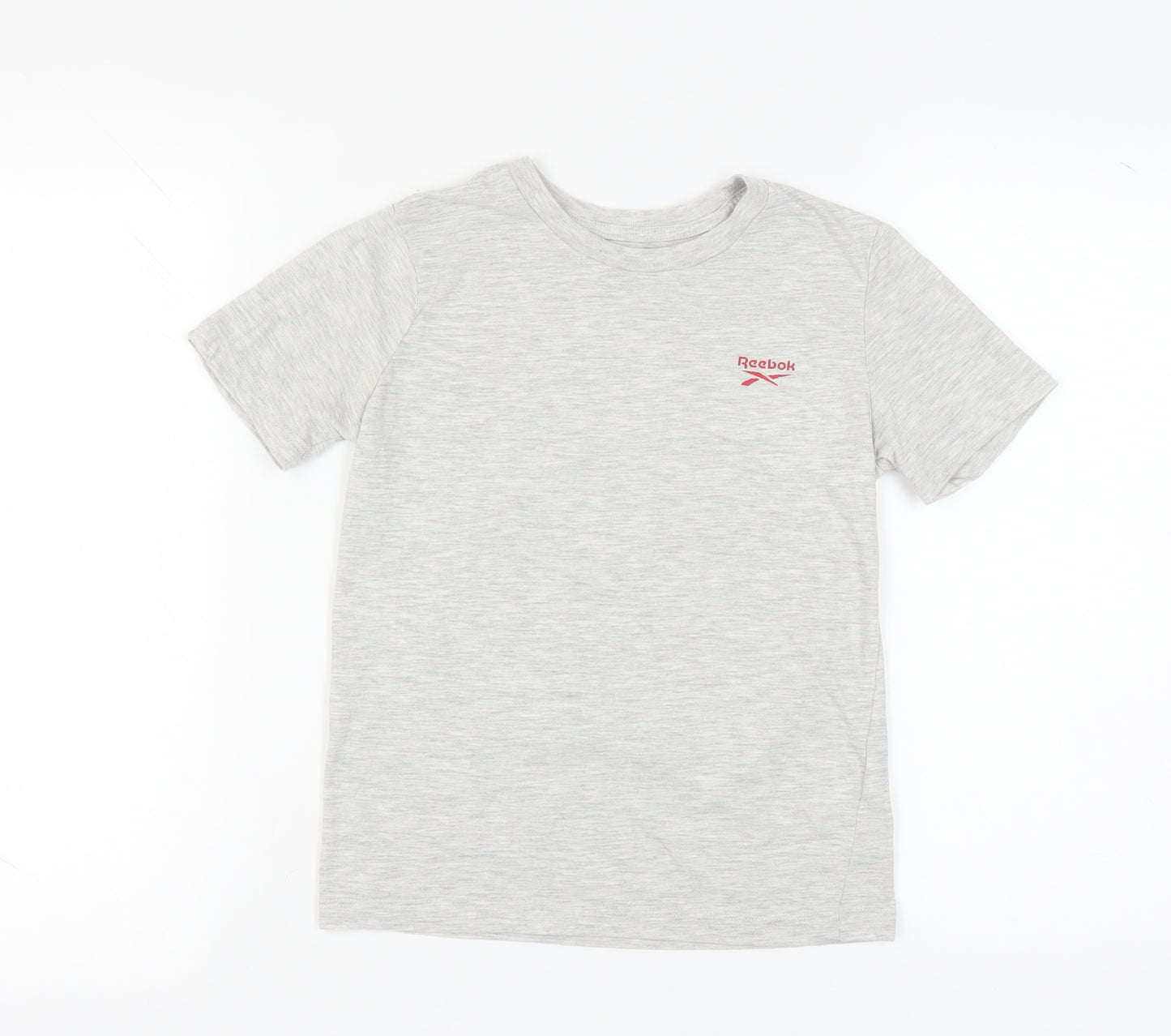 Reebok Boys Grey T-Shirt, 9-10 Years, Basic Crew Neck