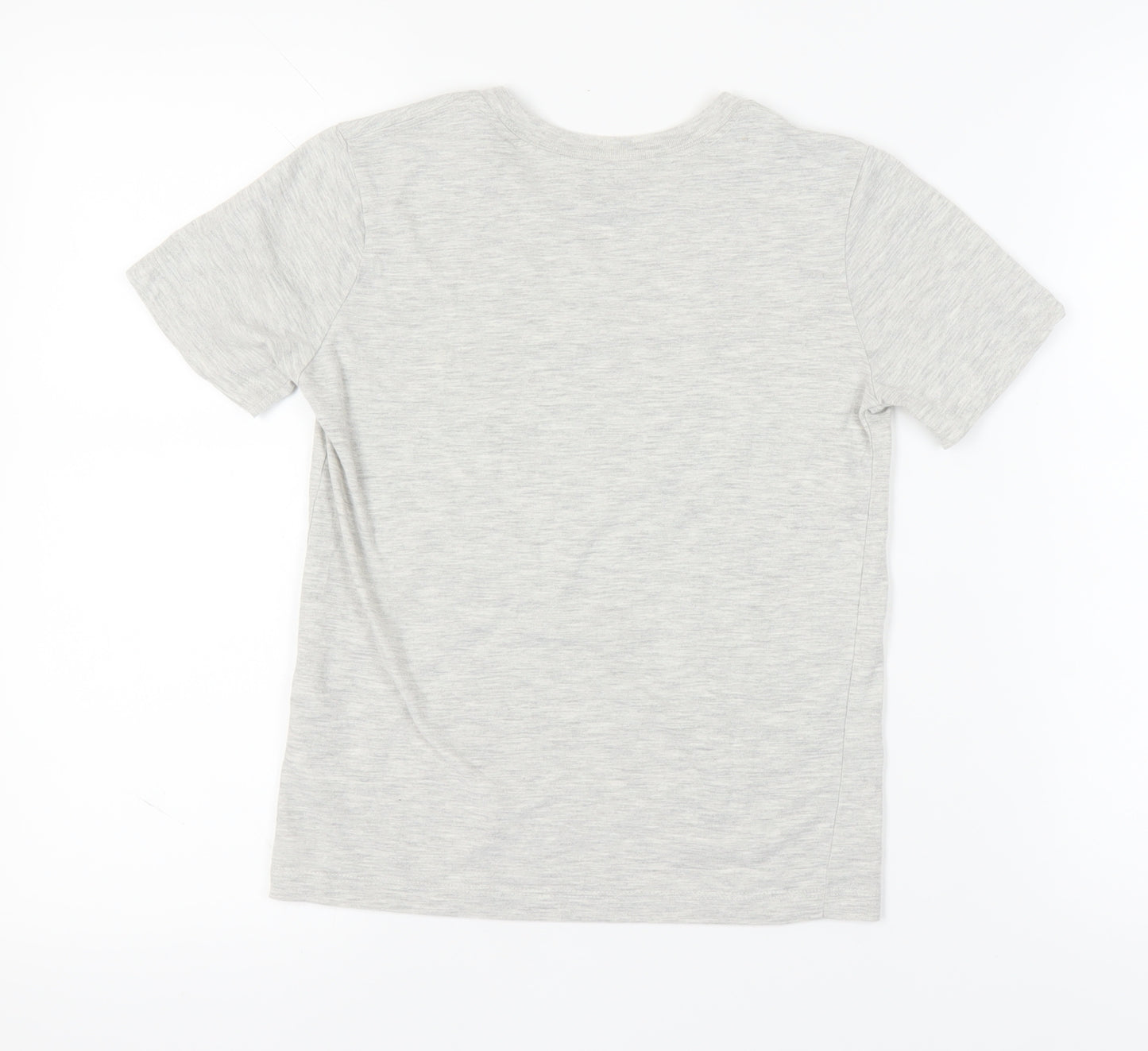 Reebok Boys Grey T-Shirt, 9-10 Years, Basic Crew Neck