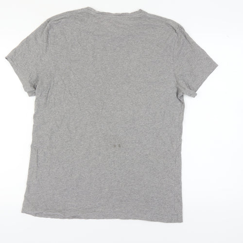 Jack Wills Men's Grey Crew Neck T-Shirt Size M