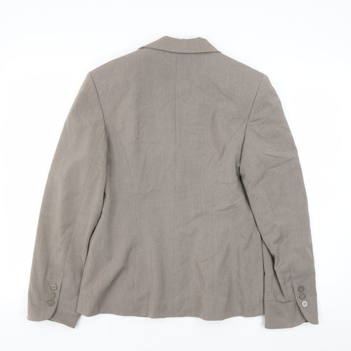 Next Women's Brown Blazer Size 10, Regular, Lined