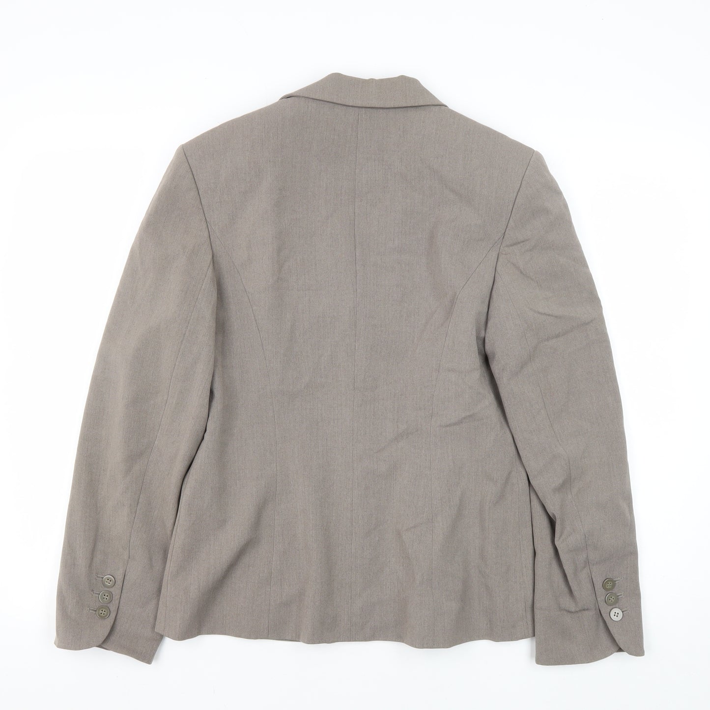 Next Women's Brown Blazer Size 10, Regular, Lined