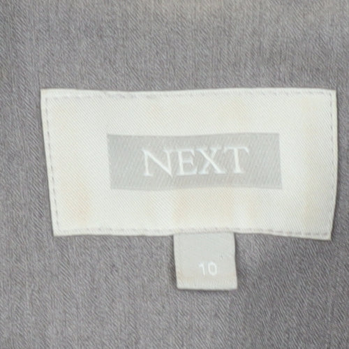 Next Women's Brown Blazer Size 10, Regular, Lined