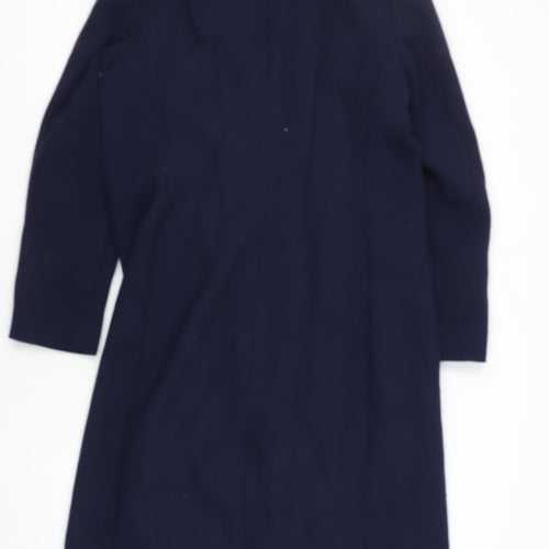 Marks and Spencer Women's Blue Overcoat Size 14