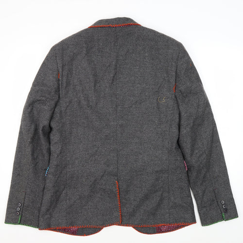 Burton Menswear London Men's Grey Blazer M