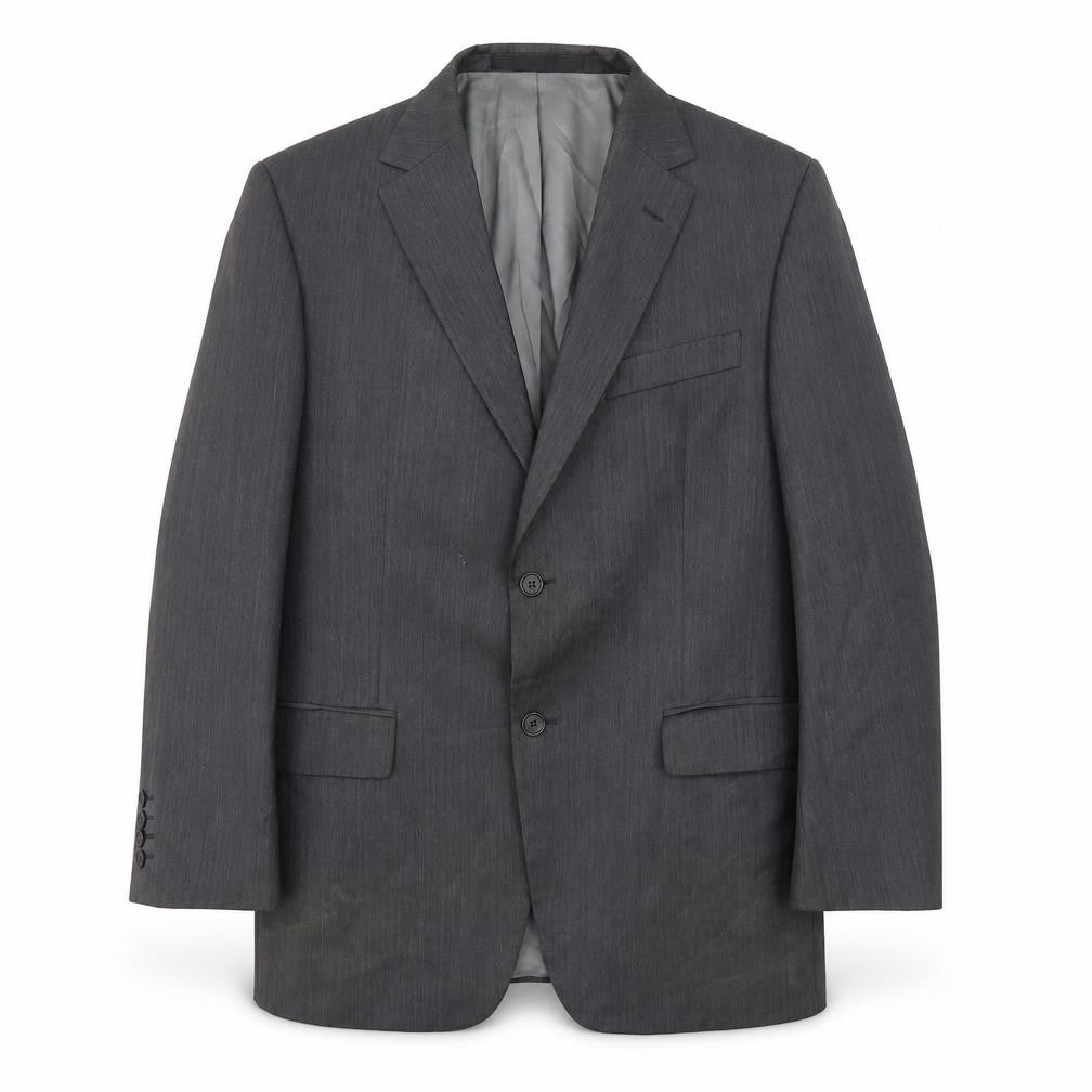 Front view of Marks & Spencer Grey Suit Jacket - Men's 40 Short, Business