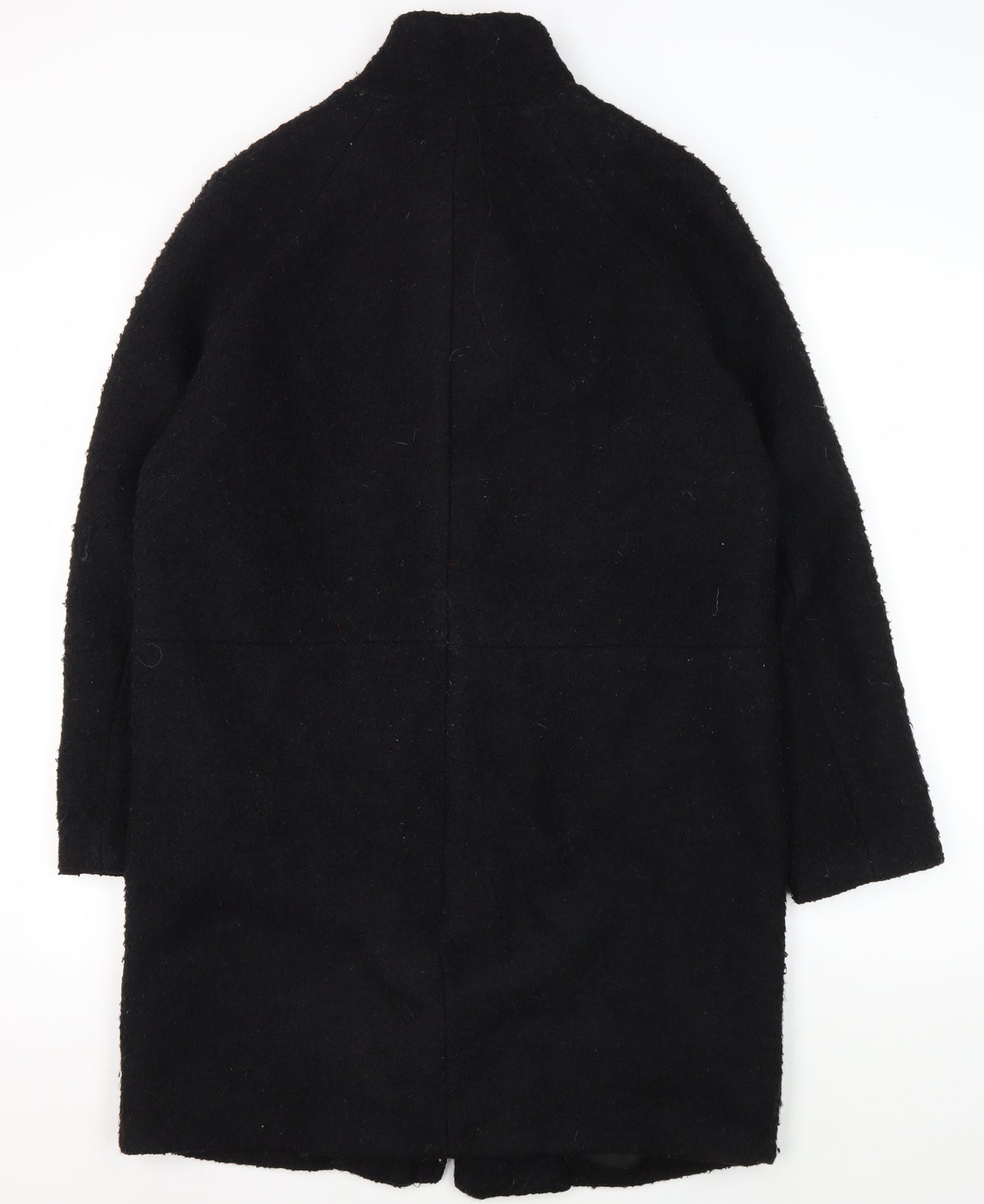 H&M Women's Black Long Coat Size 10