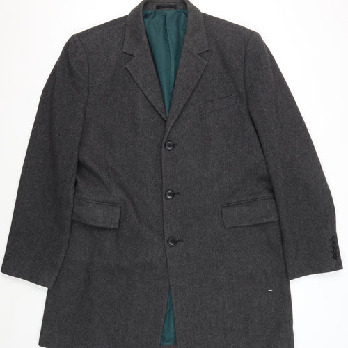 Marks and Spencer Men's Grey XL Overcoat