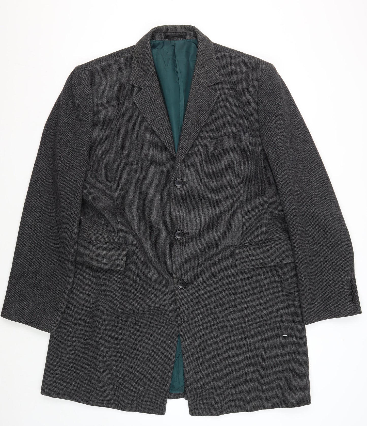 Marks and Spencer Men's Grey XL Overcoat