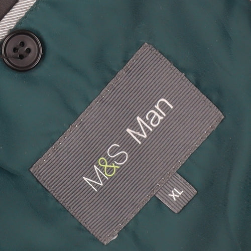 Marks and Spencer Men's Grey XL Overcoat