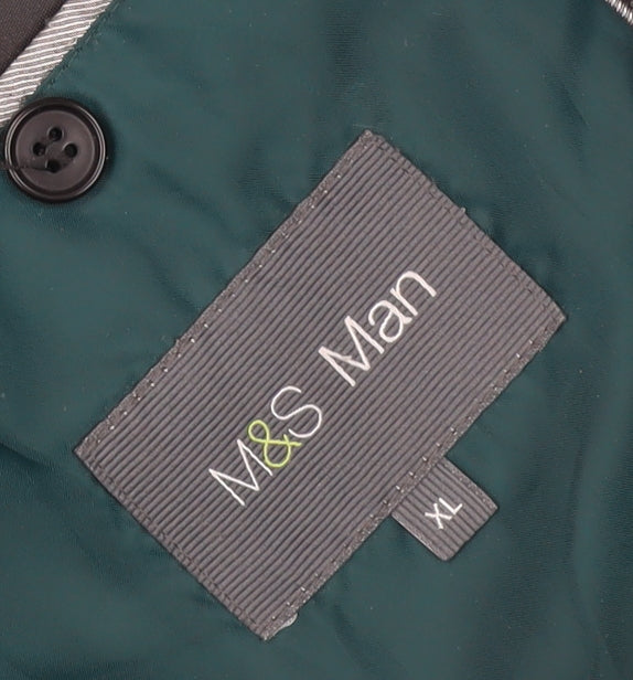 Marks and Spencer Men's Grey XL Overcoat