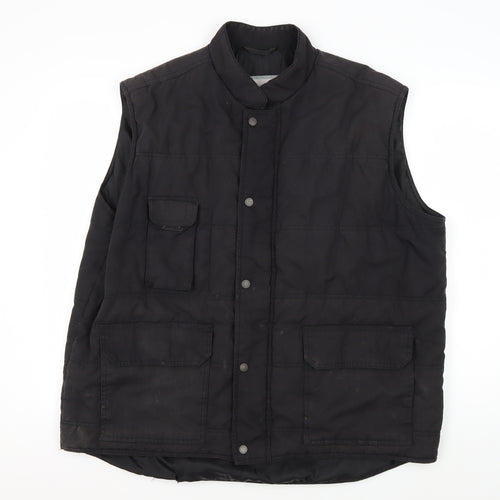Regatta Men's Black XL Gilet Waistcoat with Pockets