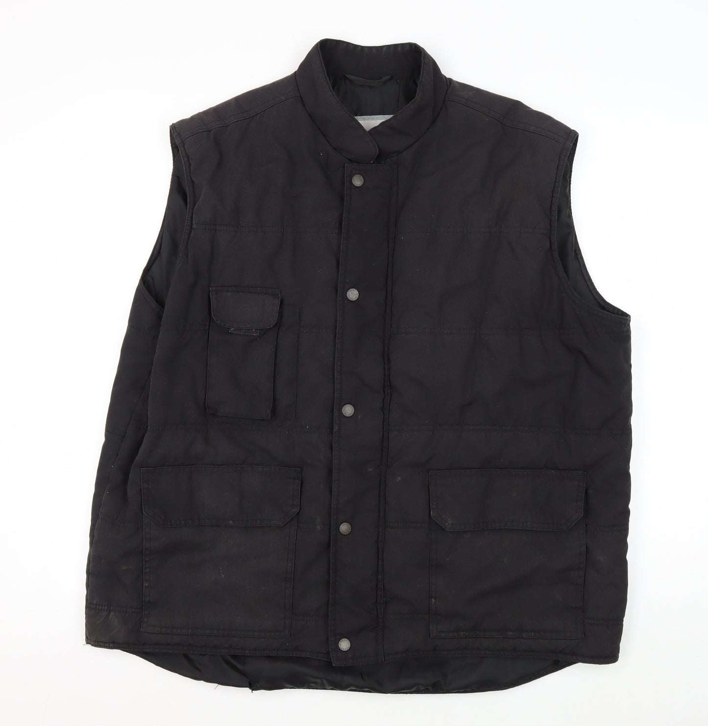 Regatta Men's Black XL Gilet Waistcoat with Pockets