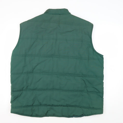 Regatta Men's Green XL Snap Waistcoat with Pockets