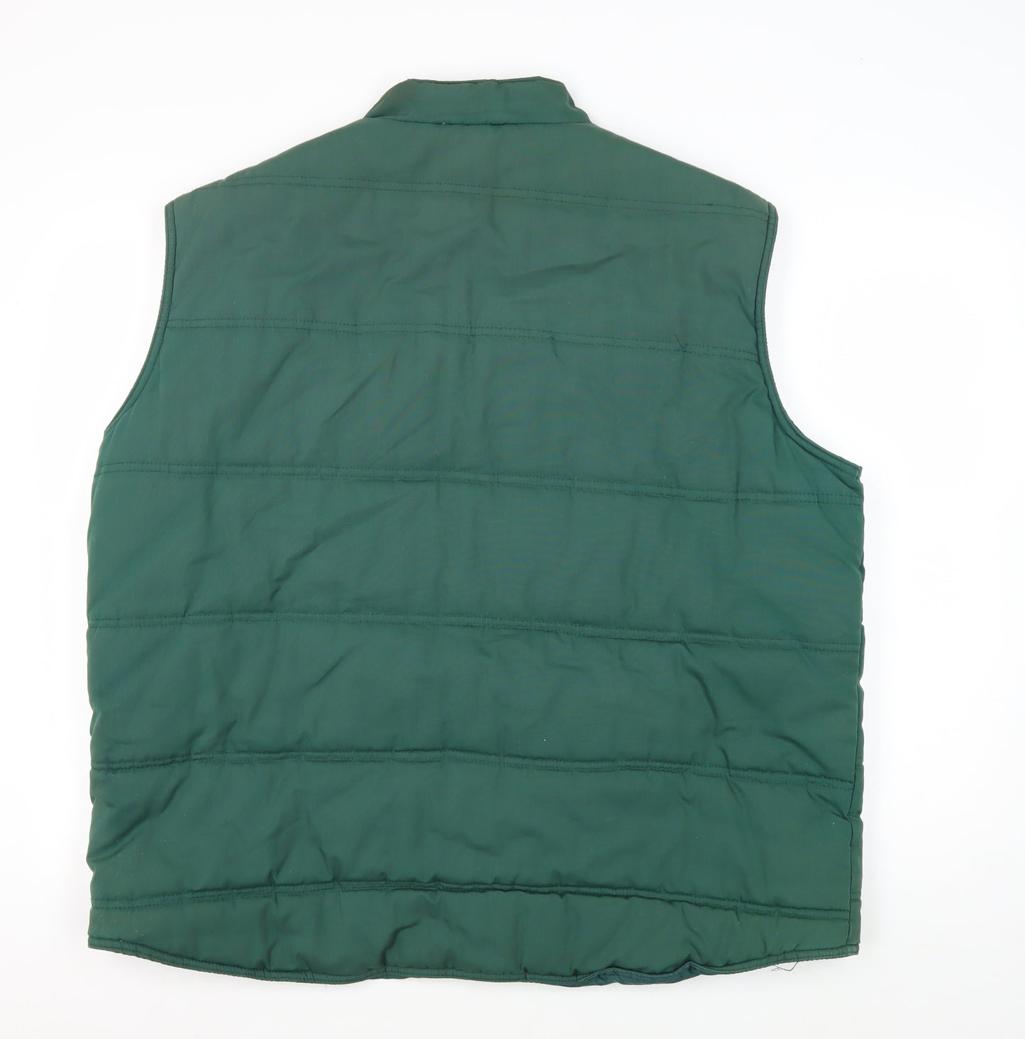 Regatta Men's Green XL Snap Waistcoat with Pockets