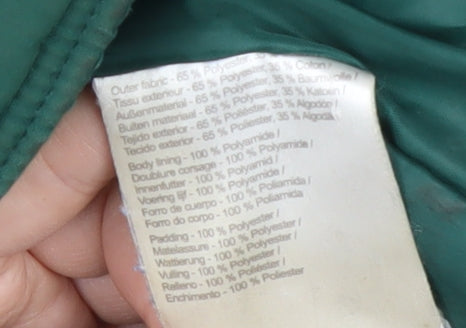 Regatta Men's Green XL Snap Waistcoat with Pockets