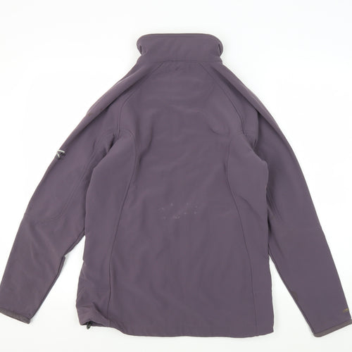 Regatta Women's Purple Basic Jacket Size 10, Full Zip, Softshell
