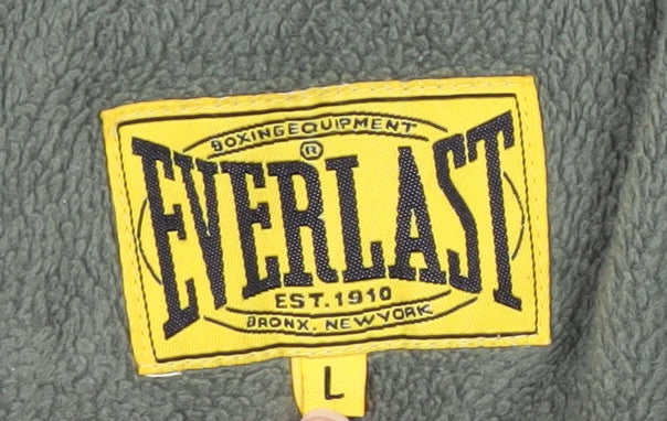 Everlast Men's Green Puffer Jacket, L, Winter Casual