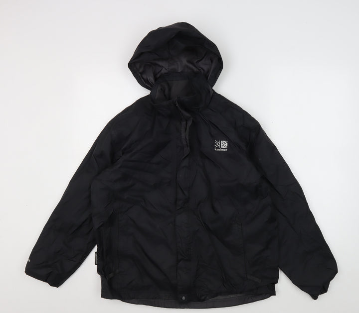 Karrimor Boys Black Waterproof Rain Coat Jacket 13 Years
