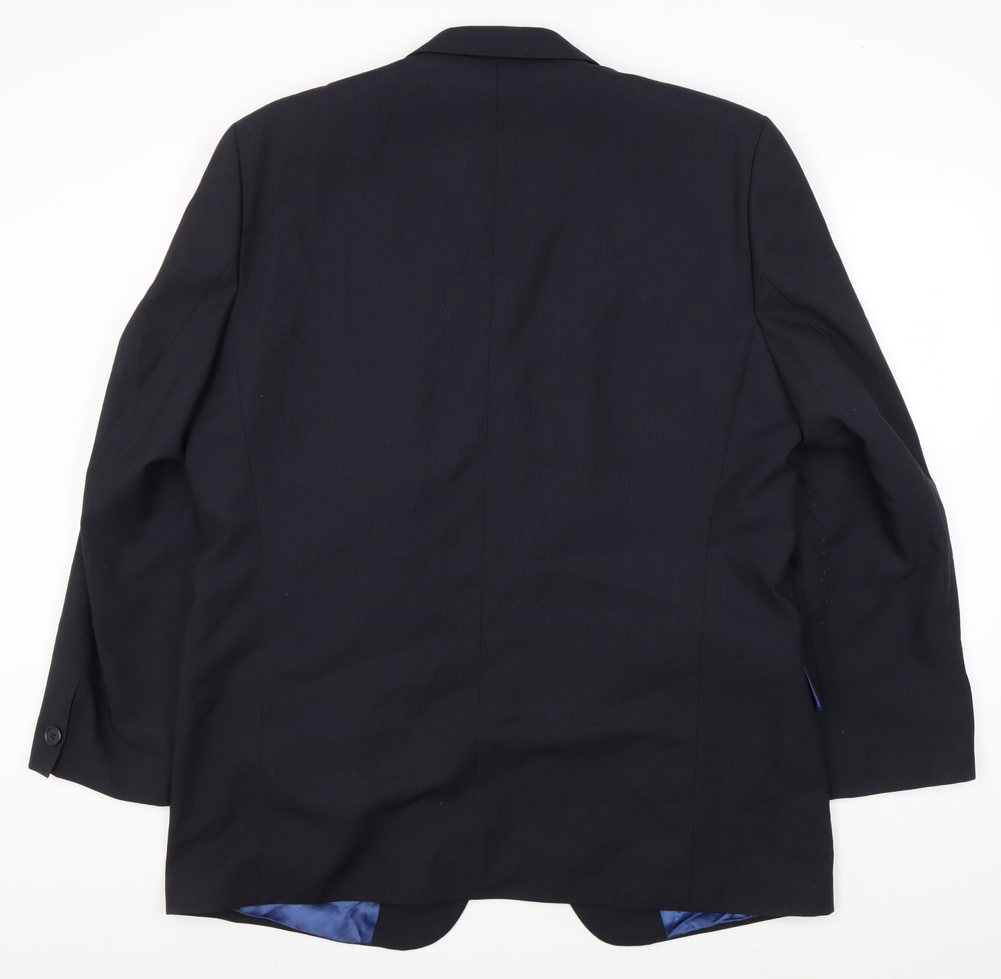Daniel Hechter Men's Blue Blazer, 44R Chest, Wool Blend