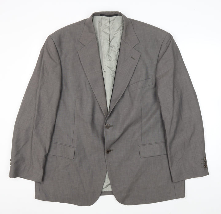 Marks and Spencer Men's Beige Blazer 44 Short Wool