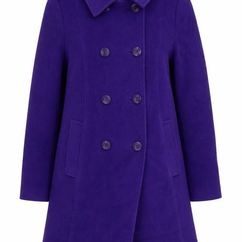 Planet Women's Purple Coat Size 14 Pea Coat