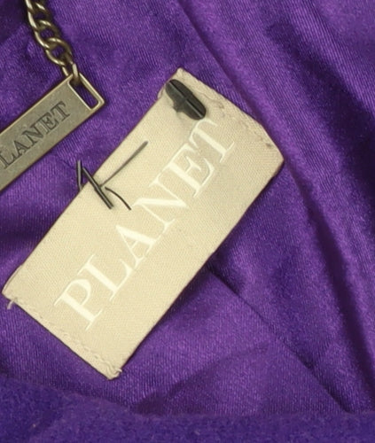 Planet Women's Purple Coat Size 14 Pea Coat