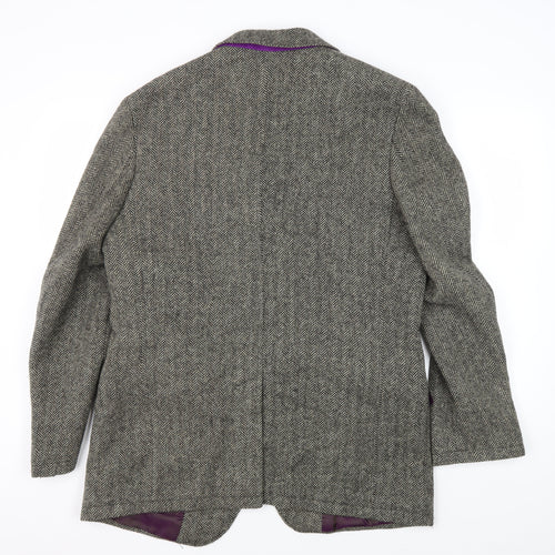 Boden Men's Grey Tweed Blazer, 38, Classic Autumn Style