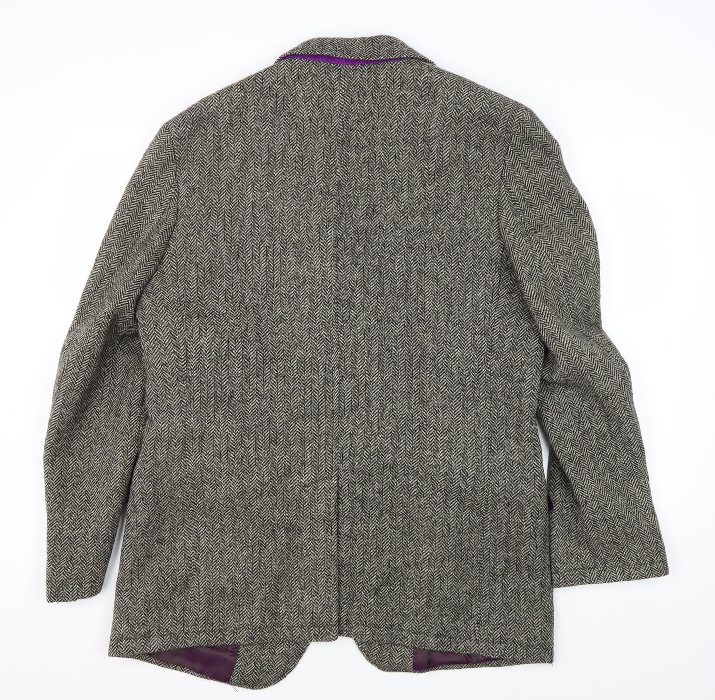 Boden Men's Grey Tweed Blazer, 38, Classic Autumn Style