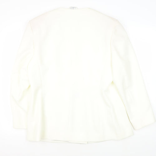 Eastex Women's Ivory Suit Jacket Size 16