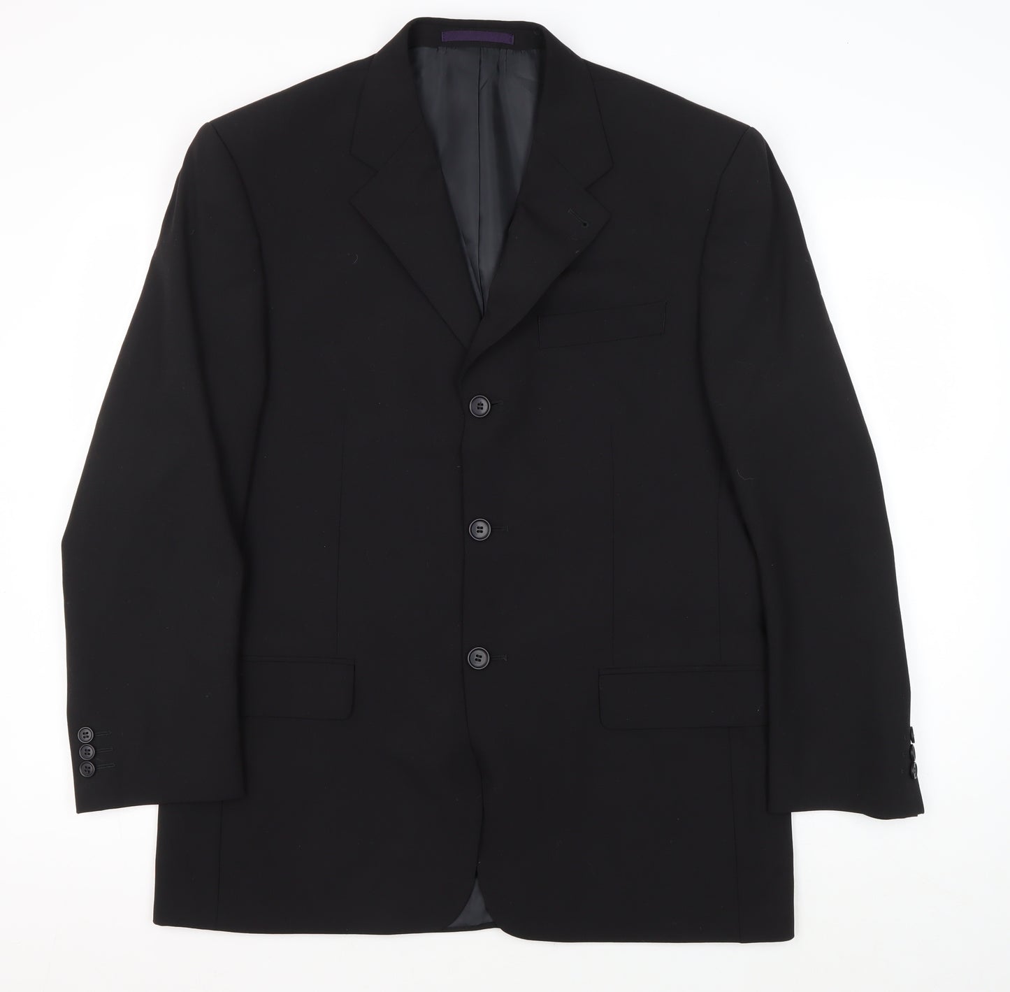Next Men's Black Blazer, Size 40S, Business Formal
