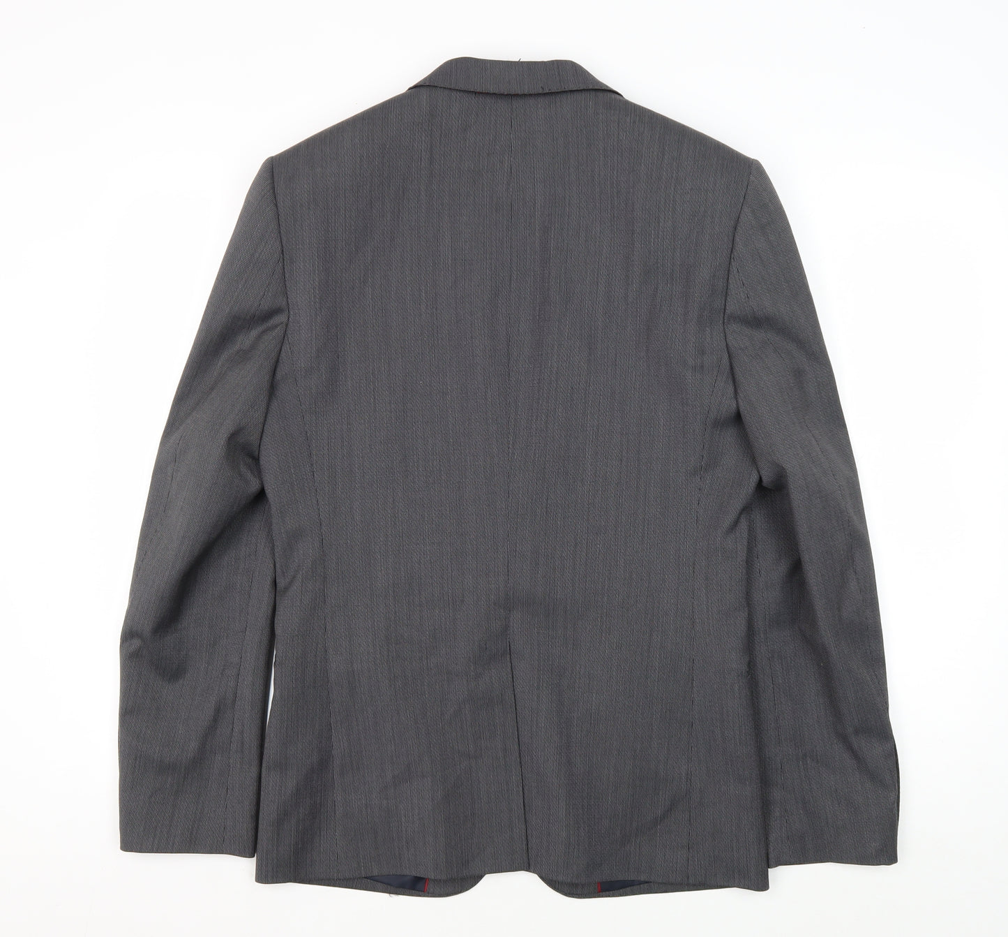 Marks and Spencer Men's Grey Slim Suit Jacket 36R