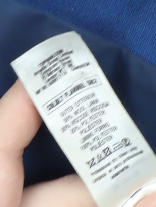 Topman Men's Blue Slim Fit Tweed Blazer 40