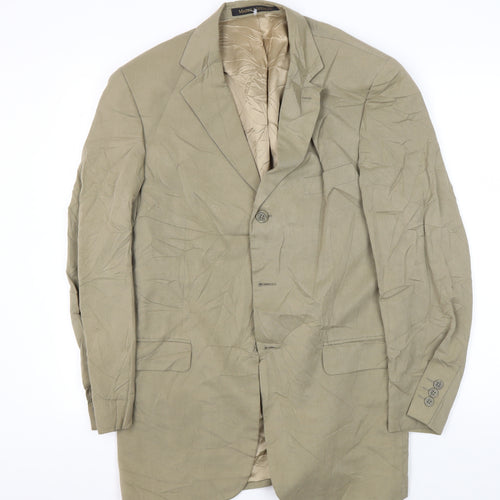 Marks & Spencer Men's Beige Regular Blazer 40R