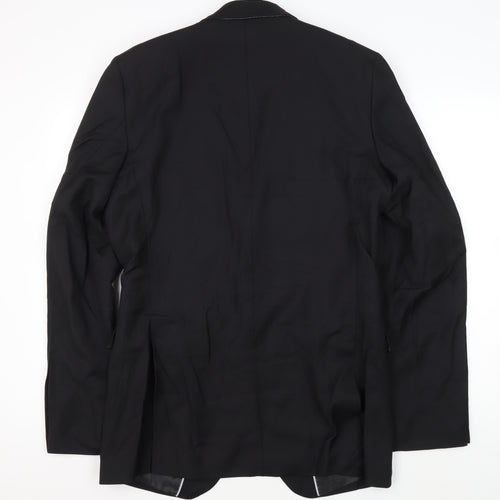 Marks and Spencer Black 40XL Men's Blazer - Classic Fit, Formal
