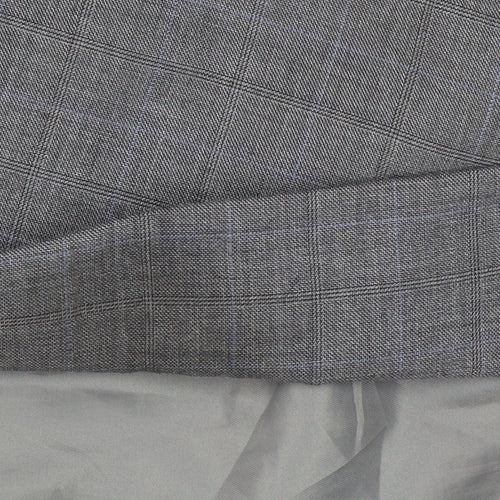 Burton Men's Grey Slim Fit Suit Jacket 36S