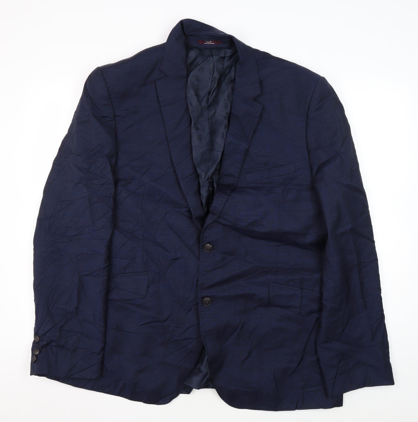 Marks and Spencer Men's Blue Blazer 46L