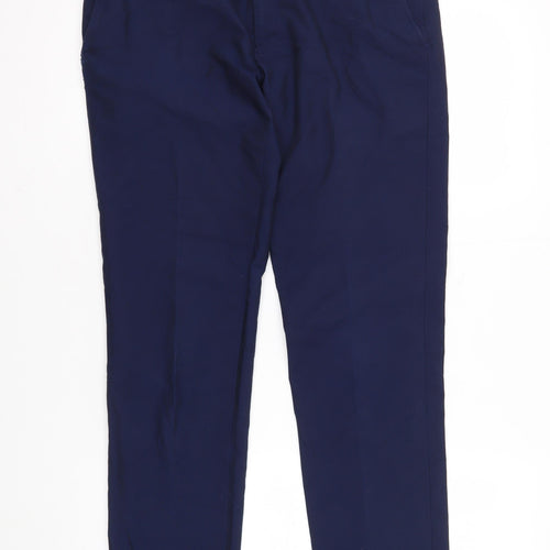 Burton Menswear London Men's Blue Skinny Trousers Size 32R