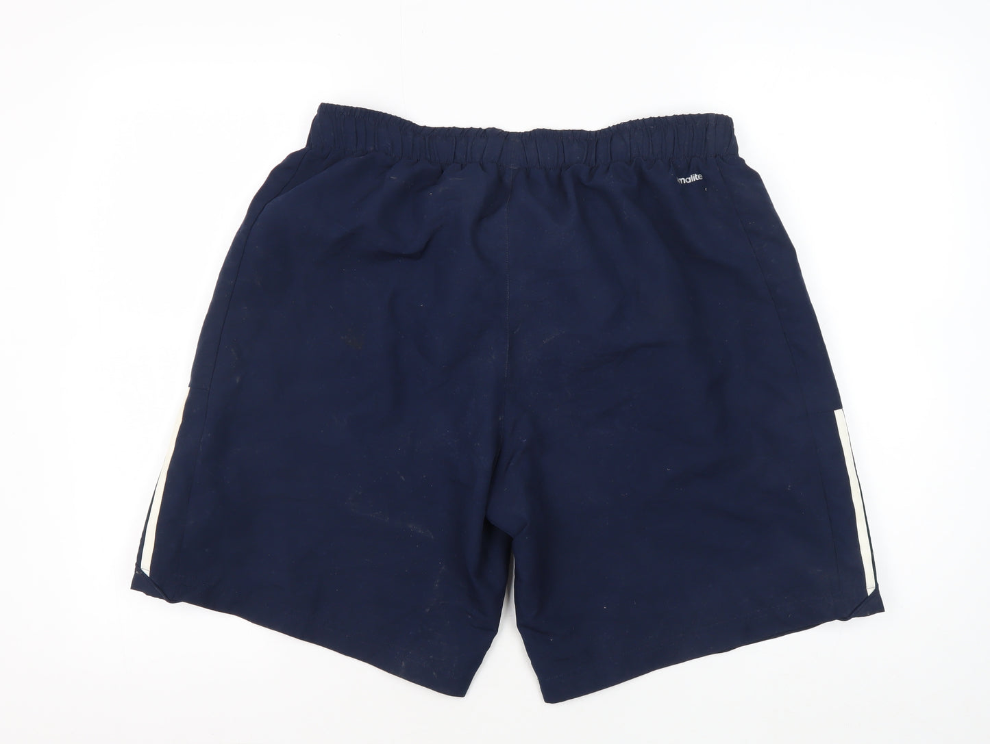 Adidas Men Navy L Athletic Shorts