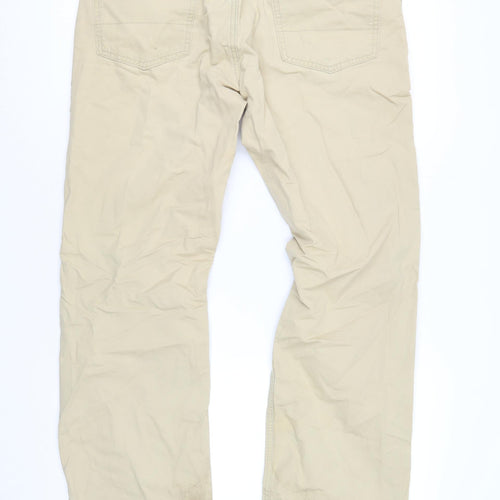 Gap Men's Beige Chino Trousers 34/32 Straight
