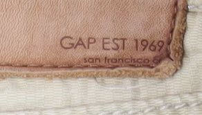 Gap Men's Beige Chino Trousers 34/32 Straight