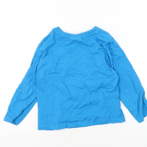 Marvel Boys Blue Avengers Long Sleeve T-Shirt, 4-5 Years