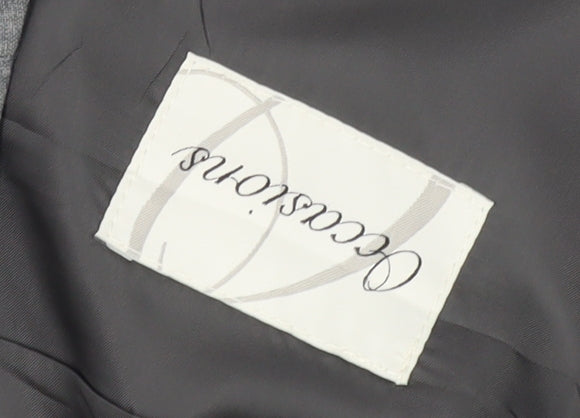 Occasions Men's Grey Waistcoat 40 Regular