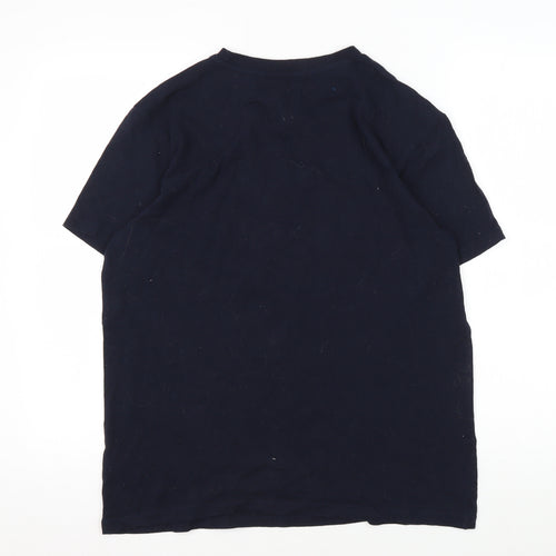 Men's Garfield Comic T-Shirt, Black, Size L, Graphic Print